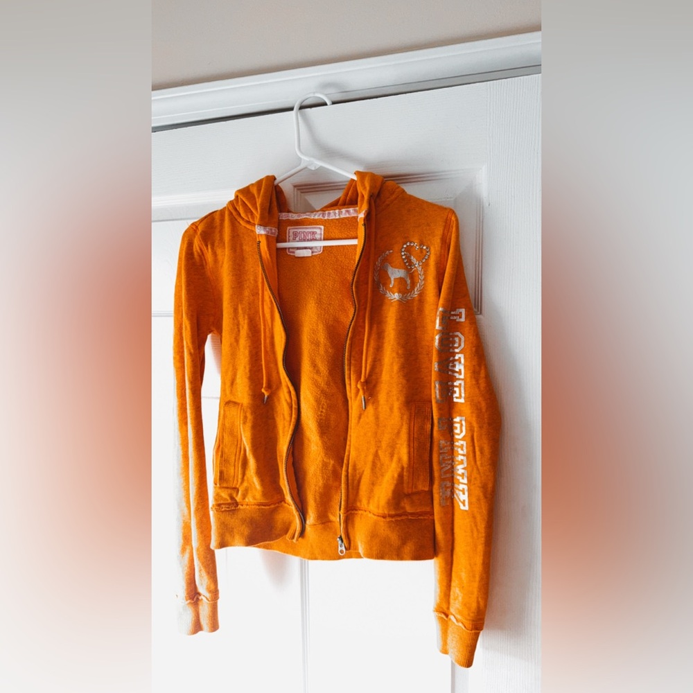 PINK [PINK Victoria’s Secret] Orange TN Vols Jacket